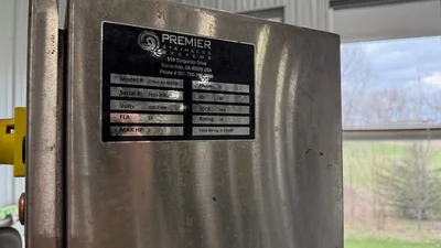 20bbl Premier Stainless Brewhouse: MT, MLT, BK, Work Platform w/Stairs, Wort Grant, Water/Glycol Pre-Chiller & HX