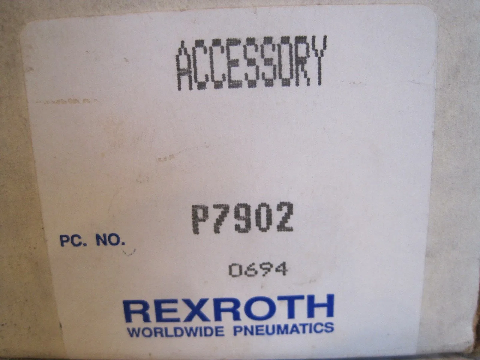 NEW REXROTH P7902 MODULAR SHUTOFF VALVE