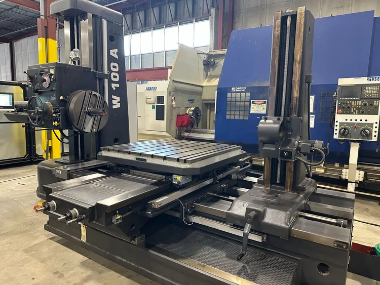 Used 2024 TOS VARNSDORF W100A Horizontal Table Type Boring Mills Ontario CA | Brampton #57733