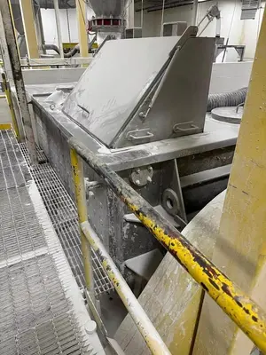 USED 1985 ARROW TANK & ENGINEERING CO. DOUBLE SPIRAL RIBBON BLENDER