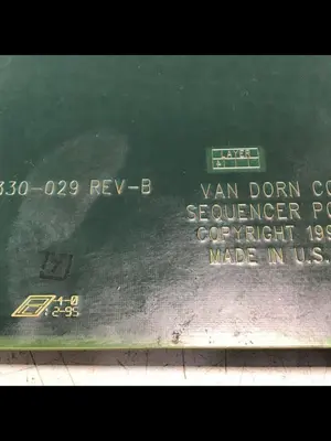 USED VAN DORN PC330-029 330-029