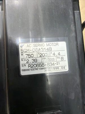 NEW Yaskawa SGM-08A314B