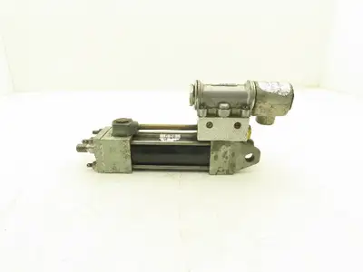 Schrader Pneumatic Solenoid Control Hydraulic/Air Cylinder 250/750psi 3" Stroke