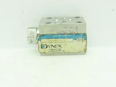 Dynex S8640-D03-P-V-20 Hydraulic Inlet Pressure Sandwich Check Valve 3000PSI D03
