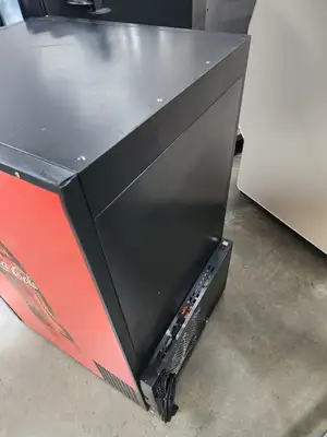 Used True Refrigeration Used True GDM-06-LD Countertop Cooler Refrigerator w/ Front Access - Swing Door, Black, 115v Display Refrigerators Illinois US | Falcon Restaurant Supply #1376685