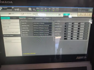2019 AMADA ENSIS 3015 AJ FIBER LASERS | Machinery Resources International (6)