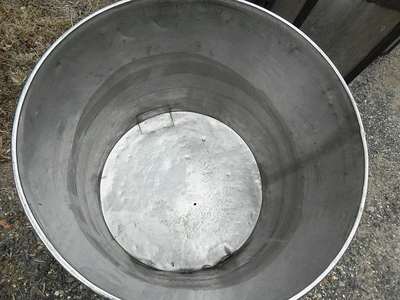 USED 90 GALLON MIXING TANK 90 GALLON