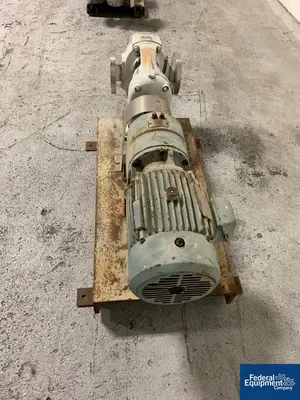 USED Waukesha Cherry-Burrell 2.5" Waukesha Rotary Lobe Pump, S/S, 7.5 HP