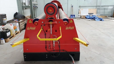 DAVI CNC 4-Rolls Hydraulic Plate Bending Rolls (2019), condition of a new, visible under power