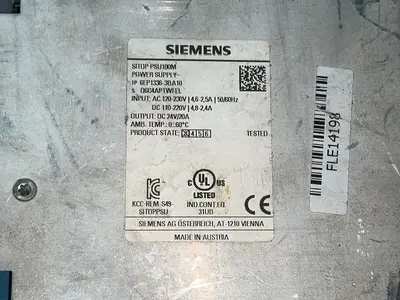 Used _UNKNOWN_ _UNKNOWN_ PLC Power Supplies Ohio US | HGR 24 #1373414