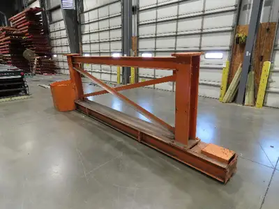 Shepard Niles Motorized Gantry Crane End Truck Drive Floor Track 1Hp 480V 100FPM