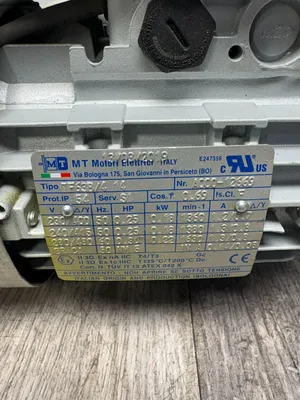 MOTORI ELETTRICI TF63B/4 14 ELECTRIC MOTORS | ESS Industrial Equipment Sales (8)