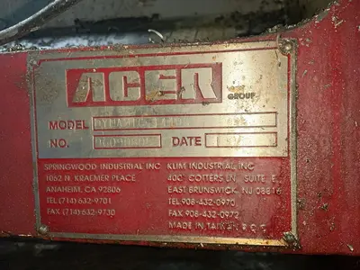 Used 1996 ACER DYNAMIC1440G Engine Lathes Ohio US | HGR 24 #1516939