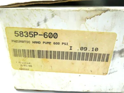 NEW TRANSMATION INC. PNEUMATIC HAND PUMP