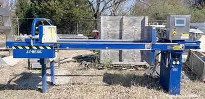 Used Evoqua J-Press 800G32 Filter Press – 313 Sq. Ft., 100 PSI, Built 2019