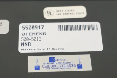 SIEMENS 500-5013 OUTPUT MODULE 5005013