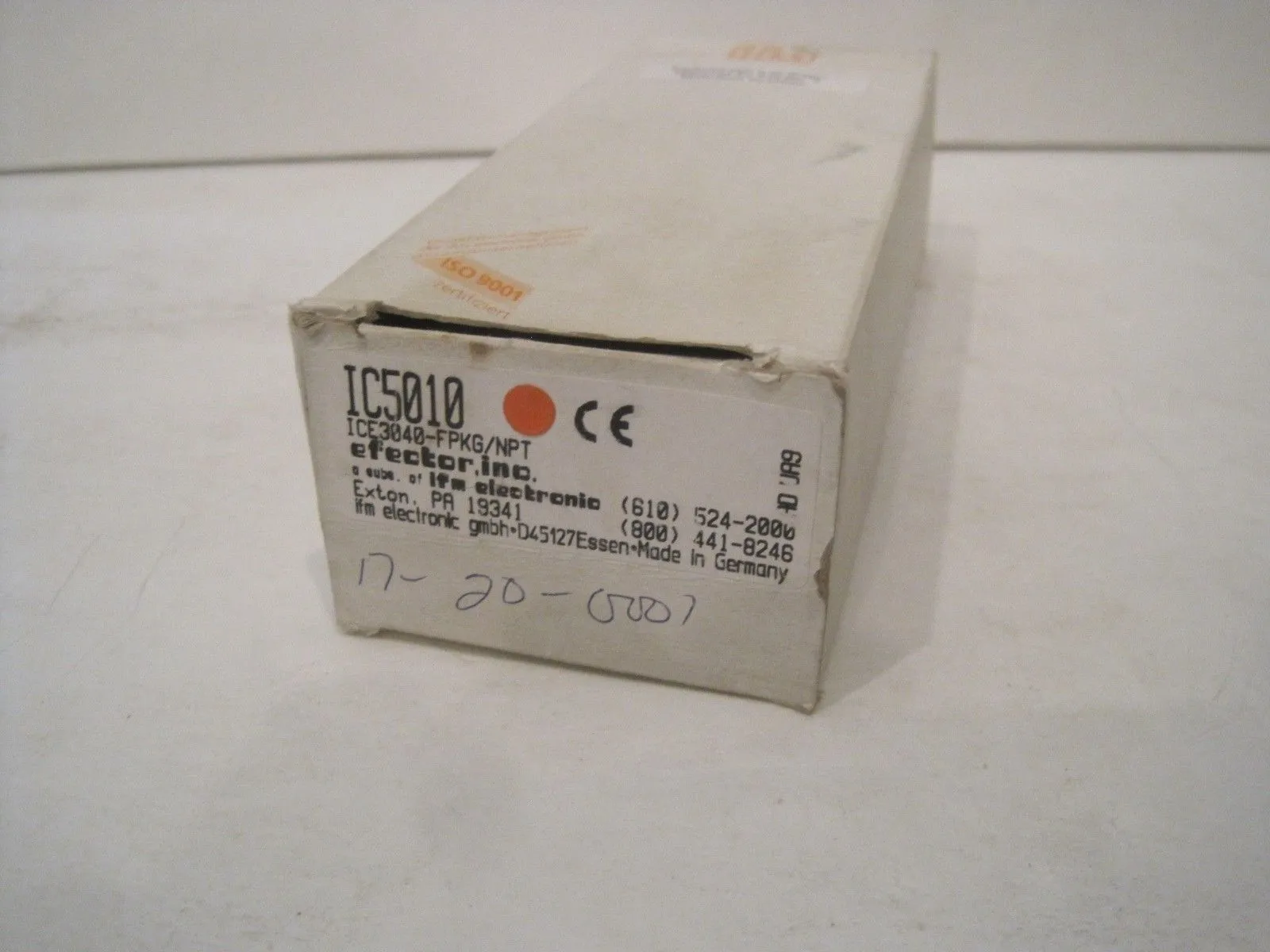 NEW EFECTOR PROXIMITY SWITCH IC5010