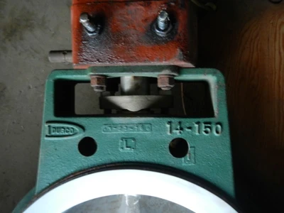 Durco 14" 150 Class Wafer Butterfly Valves