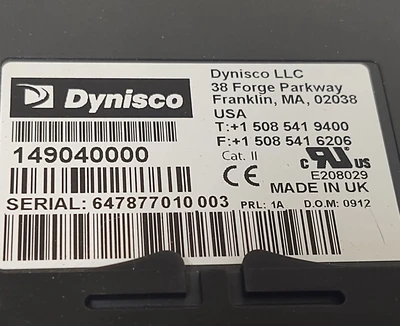 NEW DYNISCO 1490-4-0-0-0-0