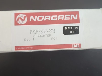 NEW Norgren R72M-3AK-RFN