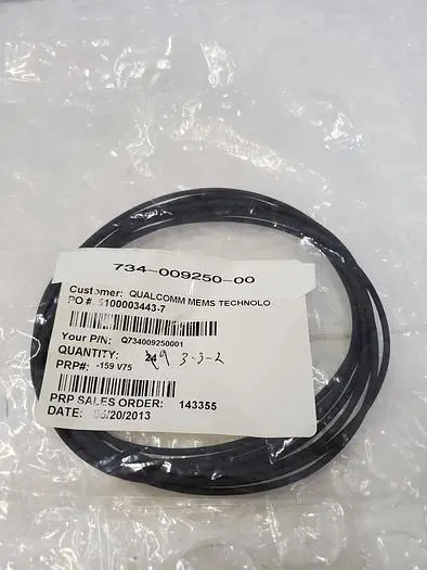 Used O-RING 734-009250-00 O-RING 734-009250-00 Semiconductor Parts California US | Advanced Capital Equipment Sales #435716