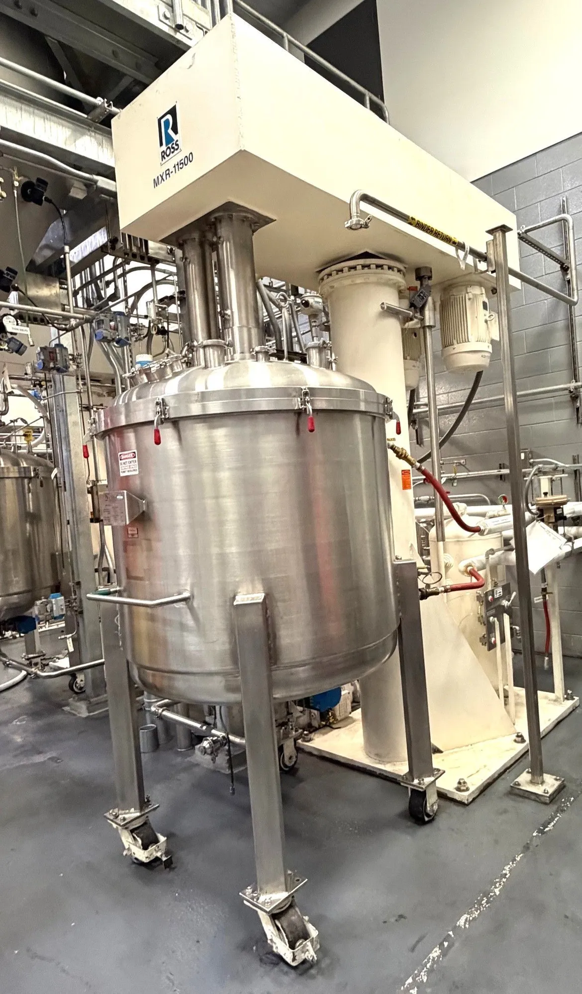 USED ROSS CDA-300 Dual Shaft Vacuum Mixer