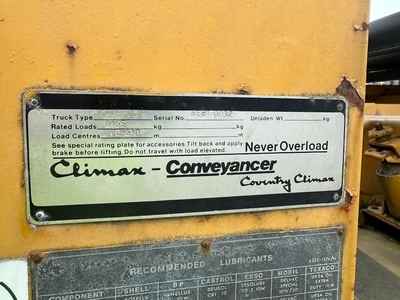 Climax Conveyancer DT18-PD Misc Forklifts | Charter Auctions (10)