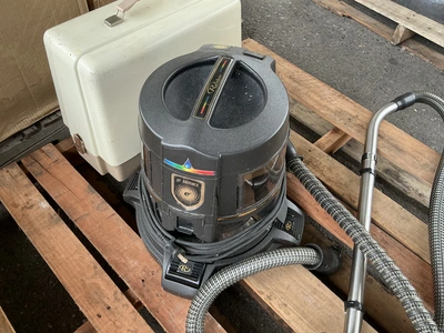 Rainbow E Series Bagless Canister Vacuum, Water Filtration, Power Nozzle, and a White zigzag travel ...