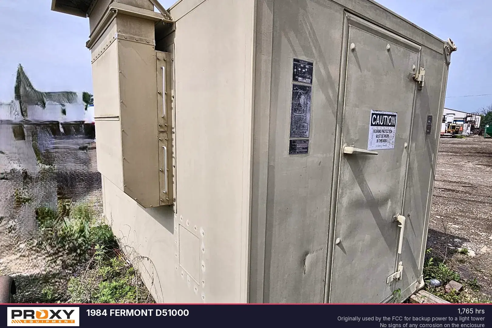 Used 1984 FERMONT D51000 Diesel Generators Wisconsin US | Proxy Equipment #1385004