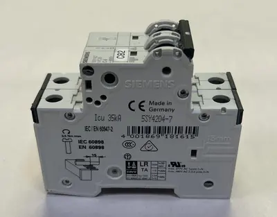 Used SIEMENS 5SY4204-7 Miscellaneous Equipment (Electrical & Power) | Surplus Asset Holdings #1196785