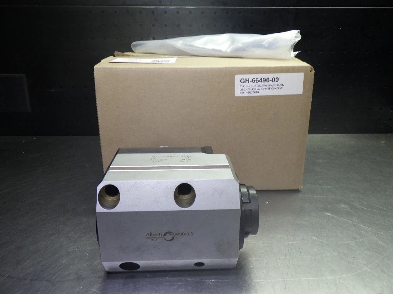 Alberti Smart Change A-2 (SC2) Right Angle Head For OKUMA Spaceturn M90-3.5 (LOC1596)