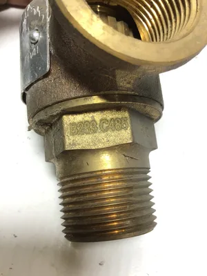Kunkle 60100EEM01 AM Bronze Relief Valve 3/4NPT 125 PSI B283C485