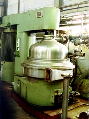 Westfalia DA 200-76-573 nozzle centrifuge, 316SS.
