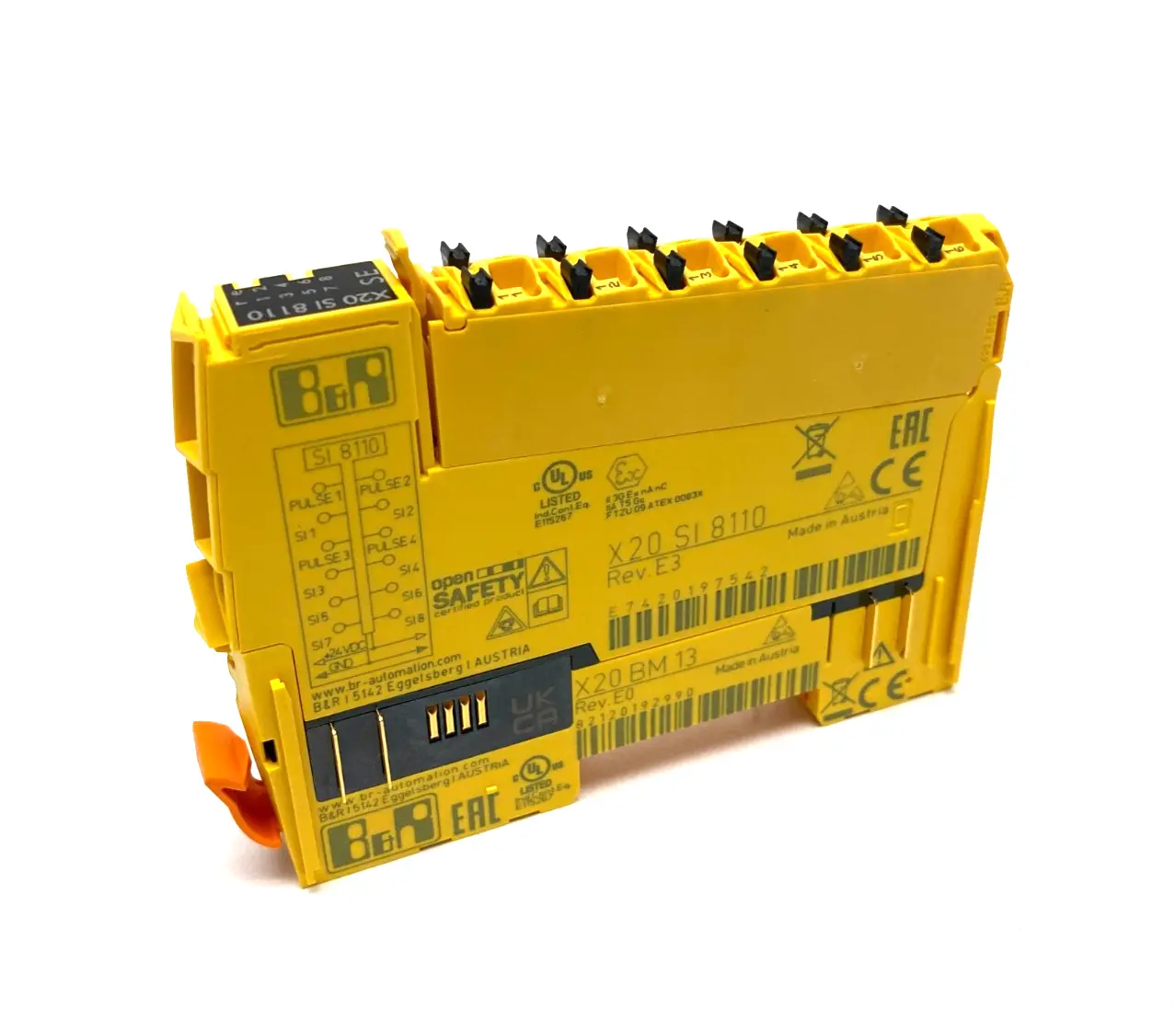 New | in-Stock B&R INDUSTRIAL AUTOMATION DIGITAL 8-SAFE INPUT, 4-PULSE OUTPUT MODULE PLC Input & Output | Maverick Industrial Sales #1104745