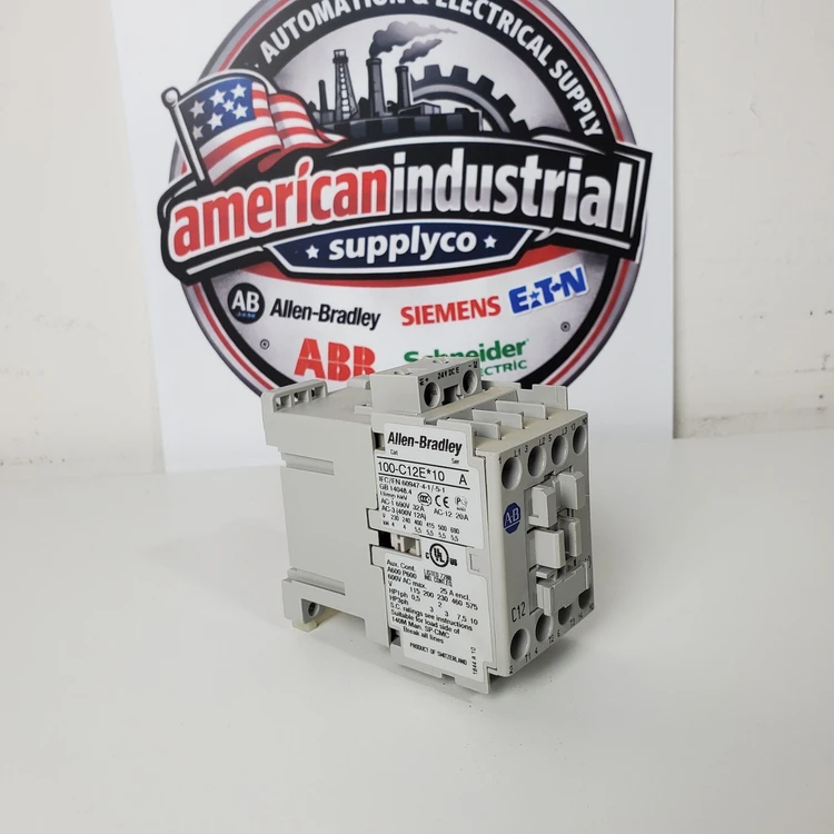 Used Allen-Bradley 100-C12E*10 PLC Contactors California US | American Industrial Supply Co. #1377159