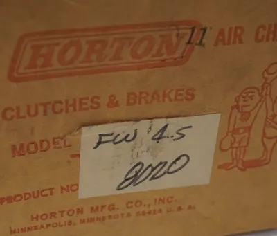 NEW HORTON 8020 11' AIR CHAMP MODEL FW
