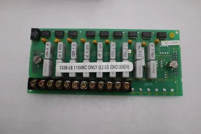 ALLEN BRADLEY 1336-L6 CONTROL INTERFACE BOARD FOR 1336 VFD - STOCK GF111A