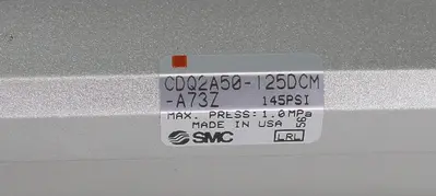USED SMC CDQ2A50-125DCM-A73Z