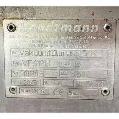 Used Handtmann _UNKNOWN_ Sausage Stuffers Pennsylvania US | ISCA #1299236