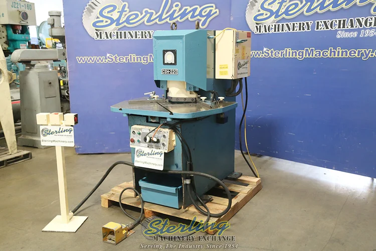 Used AMADA CSH-220 Notching Machines California US | Sterling Machinery Exchange #1465621