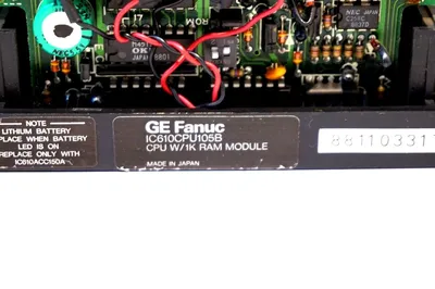 USED GE FANUC IC610CPU105B CPU MODULE IC610CPU105
