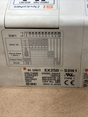 Used SMC EX250-SDN1 /EX250-IE2 / VQC2100N-5 Transistors Indiana US | J&J Industrial Supply #1364465