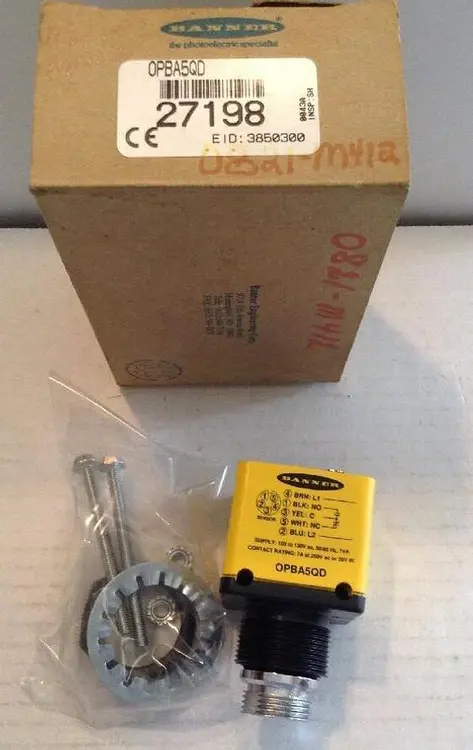 New | in-Stock BANNER ENGINEERING OPBA5QD Sensors | Surplus Asset Holdings #1206470