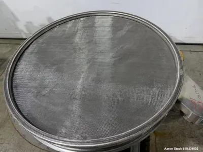 Used 44.5" Stainless Steel Circular Vibratory Screener – Double Deck