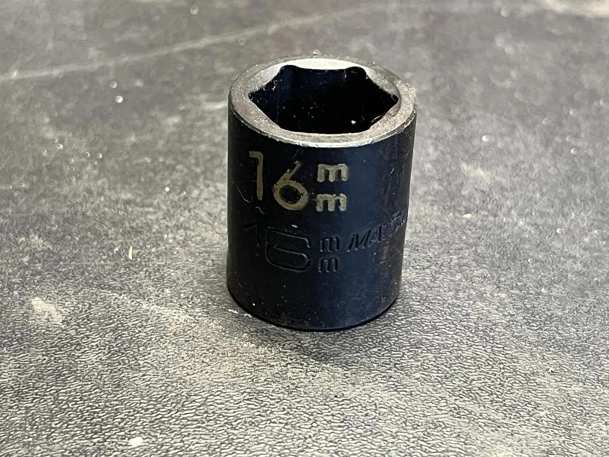 Matco 16 mm Socket 3/8 drive impact 6pt BP16M6A