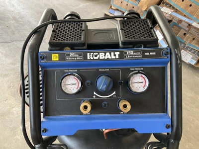 Used KOBALT 26 GAL QUIET TECH Tank Mounted Air Compressors Michigan US | Miedema Asset Management Group #1321225