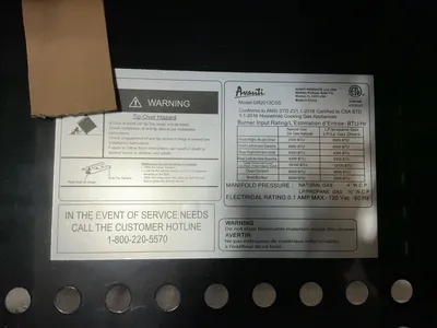 Used AVANTI GR2013CSS Residential Appliances Michigan US | Miedema Asset Management Group #1341006