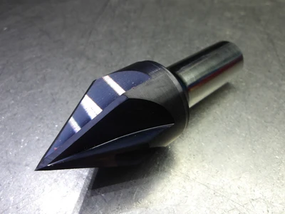 Keo 1.25" 60 Deg 6 Flute carbide Counter Sink 3/4" Shank 55788-TiAlN (LOC792)