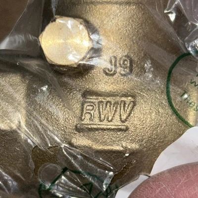 NEW Red White Valve 246AB