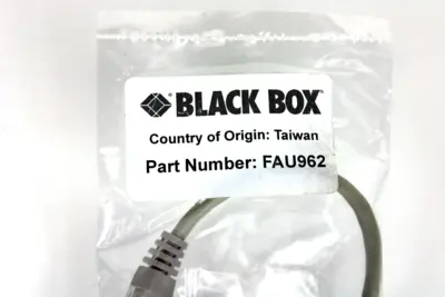 NEW BLACK BOX FAU962